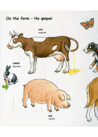 My first English words. Животные Видавництво "Методика" (370614257)