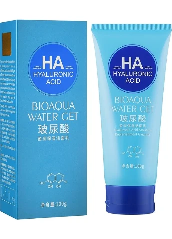 Пінка для вмивання з гіалуроновою кислотою Hyaluronic Acid 100g (2-1055118) Bioaqua (380139510)