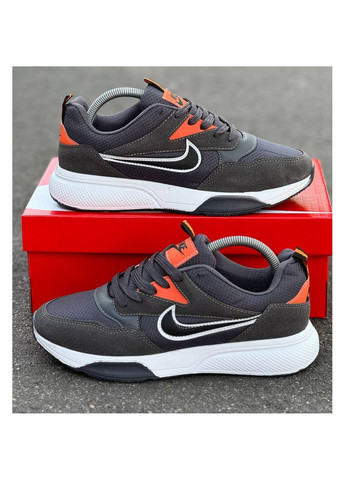 Сірі Осінні чоловічі кросівки No Brand