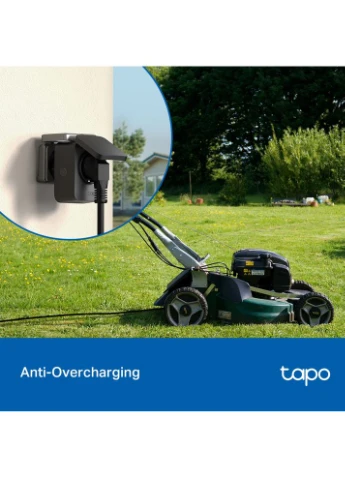 Розумна розетка компактна Tapo P410M N300 BT 16A, Зовнішня, IP54 TP-Link (391572690)
