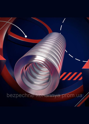 Мастурбатор Rize by Ribz Glow in the Dark Masturbator - Clear Blush (371389827)