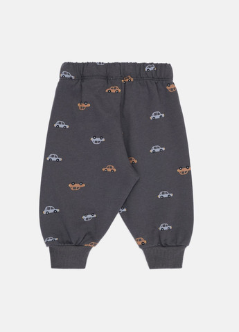 Серые кэжуал демисезонные брюки H&M