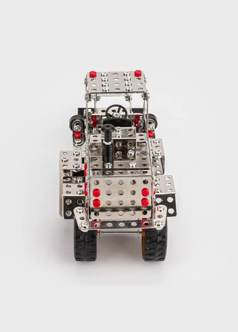 Металевий конструктор Бульдозер 1021 DIY 430 предметів No Brand (342369283)