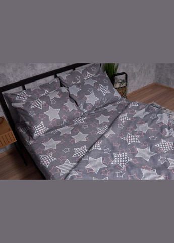 Комплект постільної білизни Микросатин Premium «» сімейний 160х220х2 наволочки 2х70х70 (MS-820002540) Moon&Star Stardom (286762644)