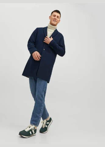 Темно-синее Пальто демисезон,темно-синий,JACK&JONES Jack & Jones