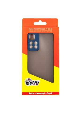 Чохол до моб. телефона Matte Xiaomi Redmi Note 11 Pro 5G (blue) (DG-TPU-MATT-115) DENGOS Matte Xiaomi Redmi Note 11 Pro 5G (blue) (366067348)