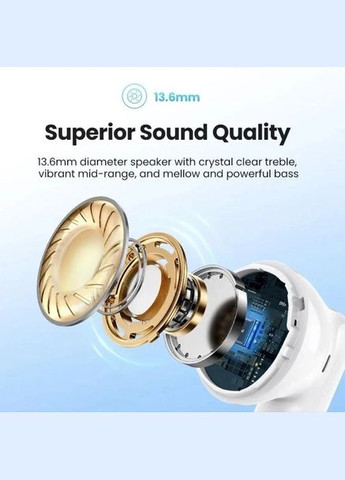 Навушники бездротові WS201 HiTune H5 True Wireless Earbuds (UGR-15612) Ugreen (293345533)