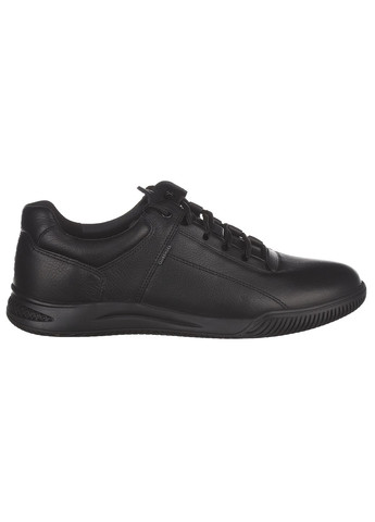 Черные демисезонные мужские кроссовки из кожи 20/3 Clubshoes
