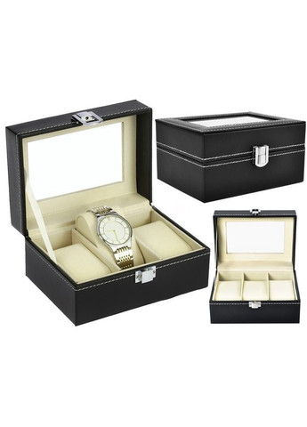 Органайзер для годинника 3 відділення 8513 скринька футляр Iso Trade (361968235)