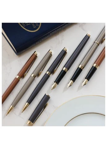 Ручка пір'яна HEMISPHERE Metallic Stone Grey GT FP F (12 091) Waterman HEMISPHERE Metallic Stone Grey GT FP F (400417657)