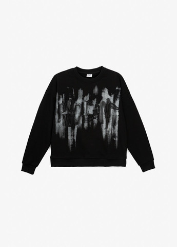 Lizi Kids світшот з візерунком для хлопчика 281 152 см shop (2000990966278) чорний повсякденний бавовна