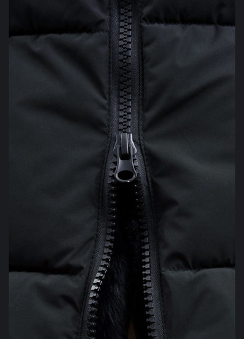 Черное зимнее Пальто Freever