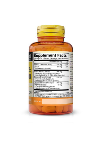 Нормалізація Венозного Кровообігу, Leg Vein & Circulation,, 30 таблеток Mason Natural (315145955)