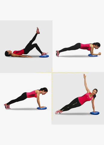 Балансировочная подушка-диск 33 см (сенсомоторная) массажная Blue Cornix XR-0054 (346532043)