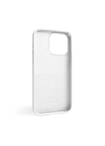 Чехол на айфон 13 PRO MAX Silicone Case Open camera силиконовая микрофибра / White No Brand (369136997)