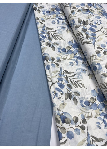 Постільна білизна Евкаліптовий лист, бязь Євро на резинці Комфорт-текстиль (354823629)