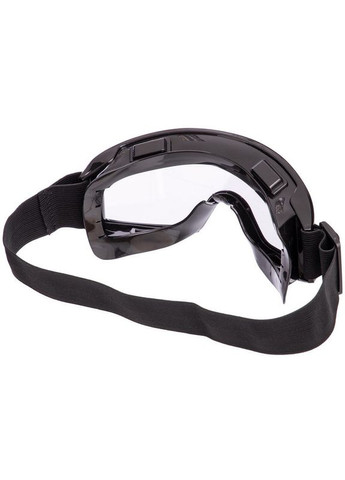 Мотоокуляри (ABS, PC, колір оправи - чорний, прозорі лінзи) (MS-908) SP-Sport (361434531)