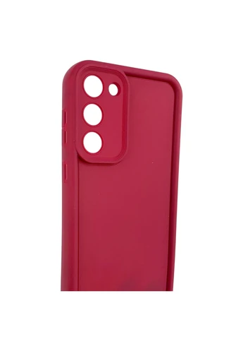 Чохол силіконовий Soft Touch для Galaxy S23 Plus бордовий (Повний захист камери) Samsung (394049286)