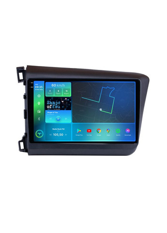 Штатна магнітола 2K Honda Civic 2012+ F98256 4G Carplay DSP Torssen (307088285)