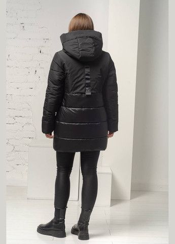 Чорна зимня зимова жіноча куртка SK