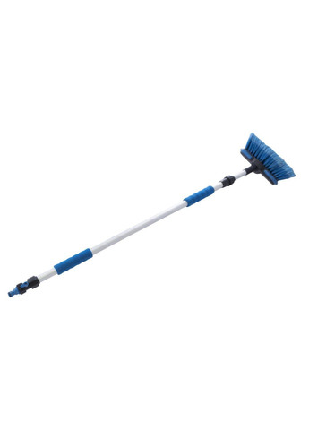 Щетка для мытья автомобилей телескопическая 12Atelie с мягкой накладкой и средней жесткостью щетины 98-168 мм Apro (335400043)