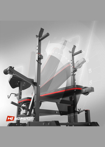Лавка тренувальна HS-1075 Pro із партою Скотта Hop-Sport (301865842)