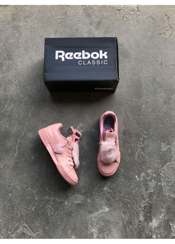 Рожеві Осінні кросівки чоловічі reebok classic npc 2 рібок No Brand