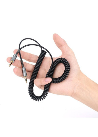 Аудiокабель UPA31 3.5mm male to 3.5mm male, TPU, 3m Black (6942007631235) Hoco UPA31 Cindy spring (372685130)