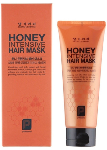 Маска відновлююча з медом для пошкодженого волосся Honey Intensive Hair Mask 150ml Daeng Gi Meo Ri (292323684)