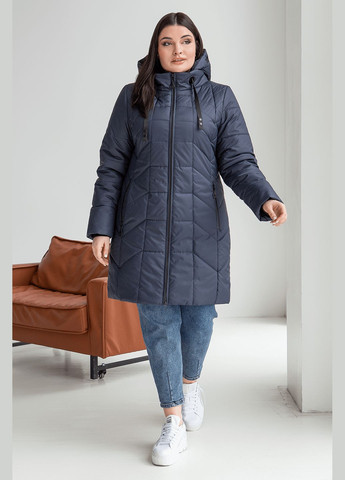 Темно-синяя демисезонная куртка берта (01205-blue48) MioRichi