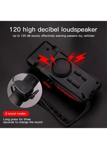 Велофонарь с сигналом аккумуляторный USB белый и желтый для велосипеда держатель для телефона Power (372459811)