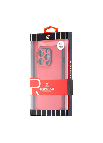 Чохол Jinduka Leather Protected Camera Red Case iPhone 15 Pro (297454326)