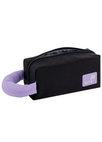 Пенал " " /K25-2703-4/ 2703-4 чорно-фіолетовий (1/50) Kite (367761687)