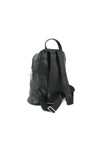 Женский кожаный рюкзак 841023 черный Borsacomoda (269995045)