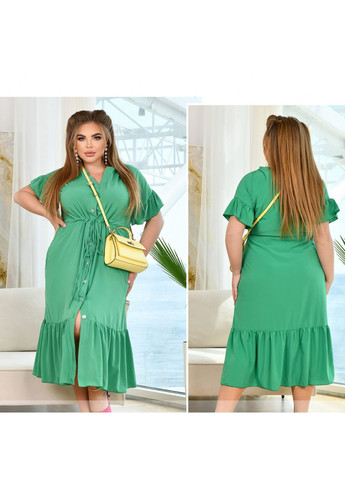 Зеленое платье Liton