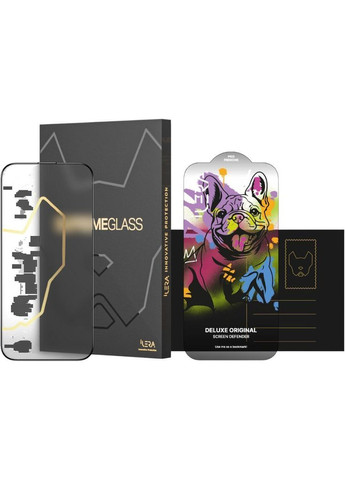 Захисне скло FrostedGlass 2.0 для iPhone 17 Black (ILFRGL17) iLera (366827570)