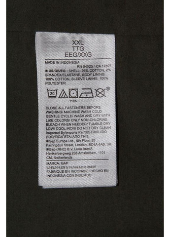 Оливкова (хакі) куртка чоловіча, розмір 2xl Gap