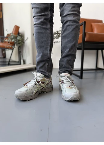 Серые летние кроссовки asics gel-kahana 8 grey burgundy асикс гель кахано 8 No Brand