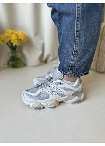 КРОССОВКИ ЖЕНСКИЕ NEW BALANCE 9060 GREY BEIGE PINK НЬЮ БЕЛАНС 9060 No Brand розовые демисезоны (368869446)