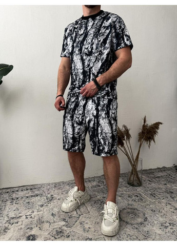 Комплект футболка шорты мужской стильное лето No Brand (370956300)