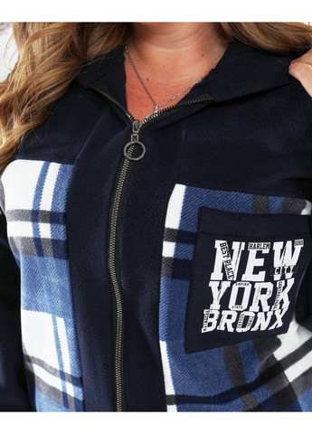 Костюм теплий прогулянковий флісовий,сорочка у клітинку з капюшоном та штани Україна (361499614)