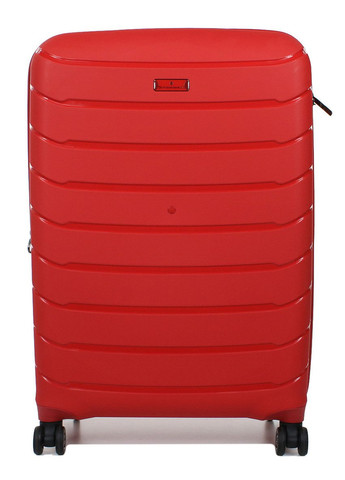 Чемодан дорожный большой (L) полипропилен 61303 92,5л Красный Snowball (297643947)