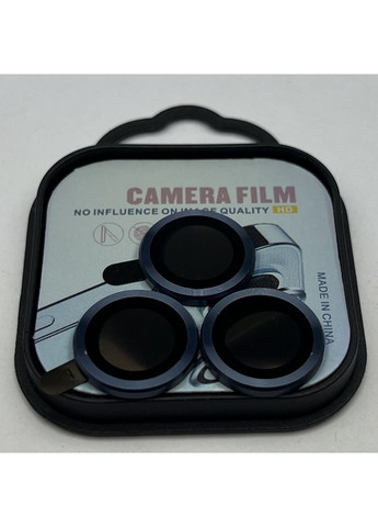 Лінзи на камеру 17 PRO MAX захисне скло айфон комплект 3 шт camera metal lens Blue / No Brand (368681750)
