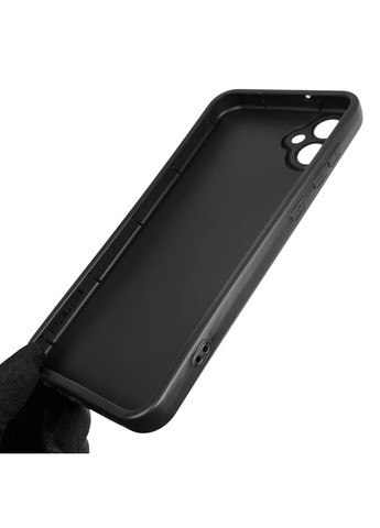 Чехол силиконовый Soft Touch для Galaxy A05 (SM-A055) черный (Полная защита камеры) Samsung (366388318)