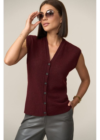 Жилет кашемир 2832 Серый Triko Bakh (368651206)