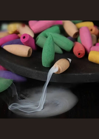 Великі арома-конуси зі зворотнім потоком для димного водоспаду 20шт No Brand (315344744)