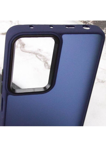 Чехол TPU+PC Lyon Frosted для Xiaomi Poco F5 / Note 12 Turbo Темно синий Epik (373254919)