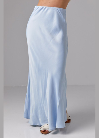 Довга атласна спідниця на резинці Liton (297057633)