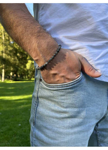 Мужской браслет из лунного камня 5114 LeBijou (367580380)