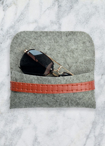 Чехол футляр для очков с кожаным ремешком ZERMATT Casual (294983393)